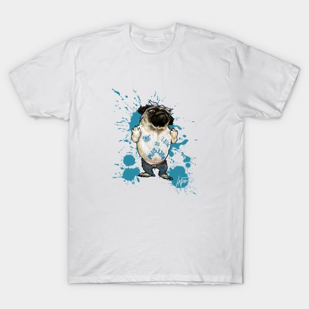 Pug Life T-Shirt by LaFree